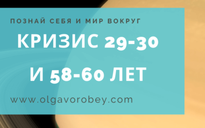 Проверка Сатурна и кризис 29-30 и 58-60 лет