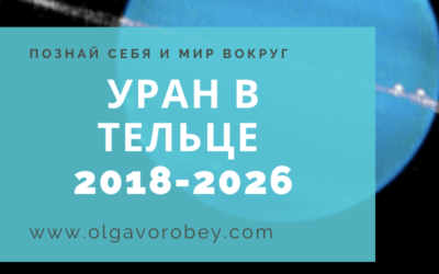 Уран в Тельце с 2018 по 2026 год